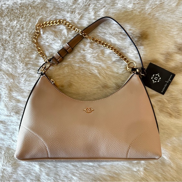 Nanette Lepore Handbags - NWT Nanette Lepore blush beige Jorgette shoulder bag